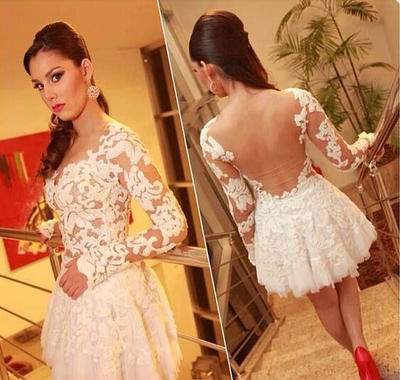 Tulle Homecoming Dress,Lace Homecoming Dress,Blue Homecoming Dress,Fitted Homecoming Dress,Short Prom Dress - 142