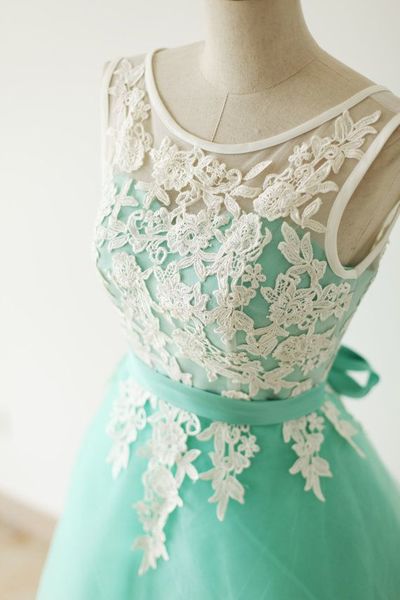 Lace Homecoming Dress,Lace Prom Dress,Cute Homecoming Dress,Mint Green Homecoming Dresses,Short Prom Dress - 179
