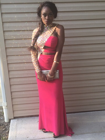 One Shoulder Real Made Sheath Charming Real Made Prom Dresses,Long Evening Dresses,Prom Dresses On Sale,L54 - 247