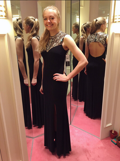 Charming Beading Real Made Prom Dresses,Long Evening Dresses,Prom Dresses On Sale,L15 - 268