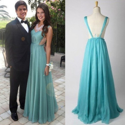 Backless Charming Sexy Real Made Prom Dresses,Long Evening Dresses,Prom Dresses On Sale, S227 - 281