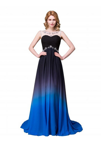 Ombre Real Made Charming Prom Dresses,Long Evening Dresses,Prom Dresses On Sale, S61 - 298