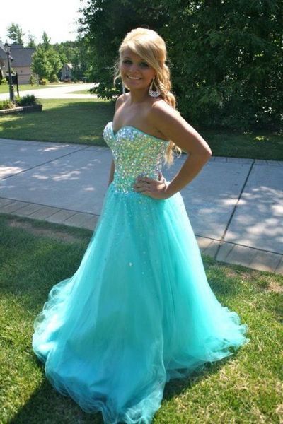 Sweetheart Beading Real Made Charming Prom Dresses,Long Evening Dresses,Prom Dresses On Sale, S206 - 299