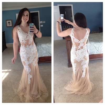 Mermaid Custom Made Charming Prom Dress,Tulle Formal Dresses,Long Evening Dresses On Sale, T59 - 352