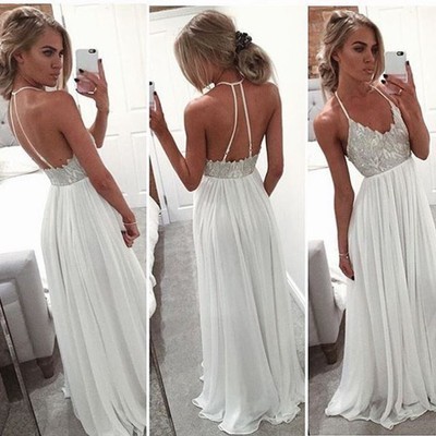 Backless Beading Real Made Prom Dresses,Long Evening Dresses,Prom Dresses On Sale, D74 - 353