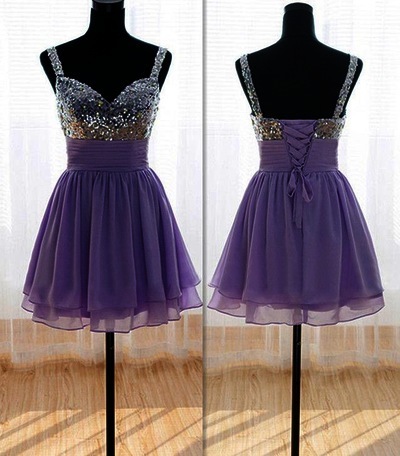 Short/Mini Chiffon Custom Made Bridesmaid Dresses,Bridesmaid Dresses,Bridesmaid Dresses On Sale, L21 - 469