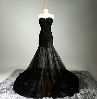 Sweetheart Mermaid Charming Prom Dresses,Long Evening Dresses,Prom Dresses On Sale, T154 - 404