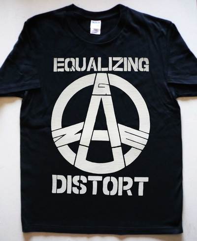 GAUZE - Equalizing Distort T-shirt