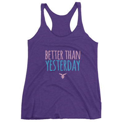 Ladies' just heart racerback tank - Thumbnail 5
