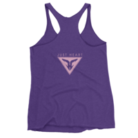 Ladies' Just Heart Racerback Tank - Thumbnail 1