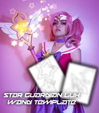 Star Guardian Lux Wand Template