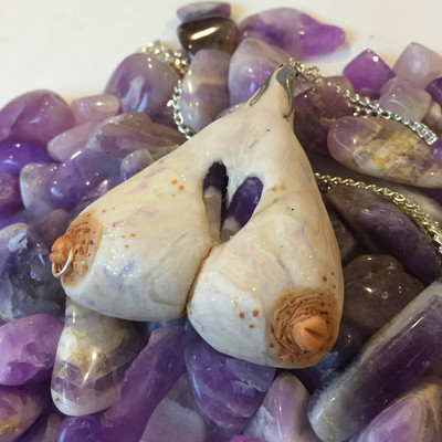 Peachey Titty Pendant