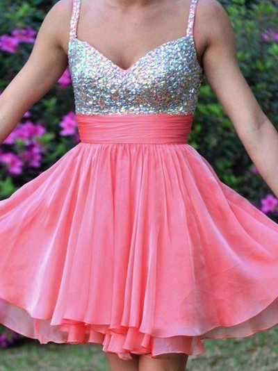 Beading A-Line Homecoming Dress,Short Prom Dresses,Cocktail Dress,Homecoming Dress,Graduation Dress,Party Dress F101