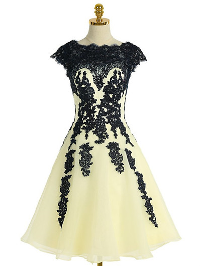 Appliques Black Homecoming Dress,Short Prom Dresses,Cocktail Dress,Homecoming Dress,Graduation Dress,Party Dress,Short Homecoming Dress F185