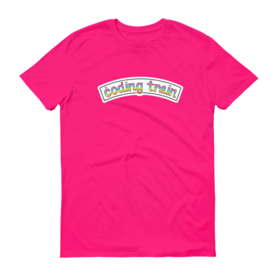 Hot Pink - Text Logo