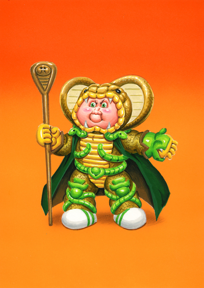 Serpent TORY / COLE Bra Final Art - G.I. Jokes Series 1 2017