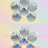 1" holographic buttons - Thumbnail 1