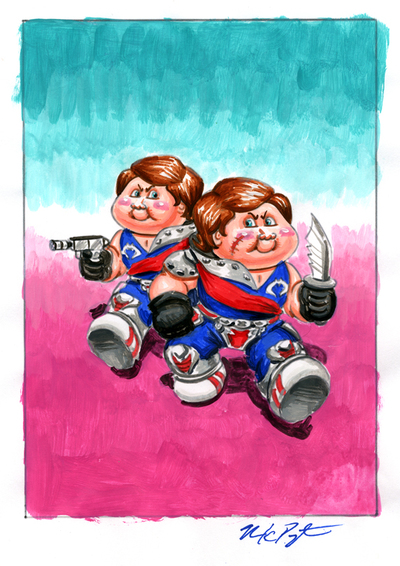 JIM N. Eye / Two MAX Color Rough - G.I. Jokes Series 1 2017