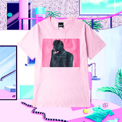 TRAVIS SCOTT TEE IN PINK