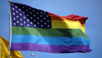 USA Rainbow Flag with Stars 3x5