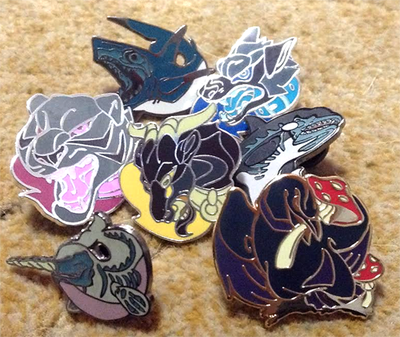 LE Enamel Pins
