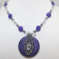 Feather Necklace (3 Styles) - Thumbnail 2