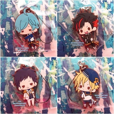 Ensemble Stars! Vol 3 Rubber Strap - Nagumo Tetora / Fushimi Yuzuru / Shinkai Kanata / Aoi Yuuta / Yuuki Makoto / Hakaze Kaoru / Sakuma Ritsu / Nito -