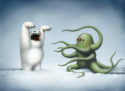 "Scare Tactics" small print (11" x 8.5")