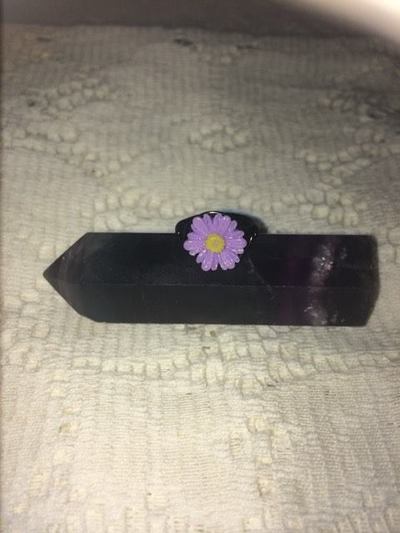 Light Purple Daisy Ring