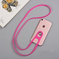 Universal Cell Phone Silicone Neck Hanging Lanyard Anti Theft Lost MPR01 - Thumbnail 1