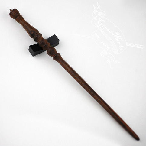 Fumed White Oak Wand 11 7/8th inch