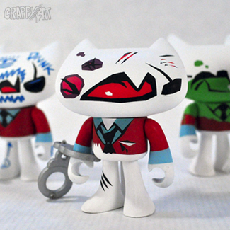 Crappy cat - blind box figures - by vanbeater