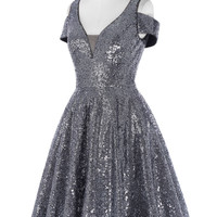 Beading Homecoming Dresses,Sexy Party Dress,Charming Homecoming Dress,Graduation Dress,Homecoming Dress,Short Prom Dress D12 - Thumbnail 1