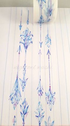 Crystal Arrow Washi