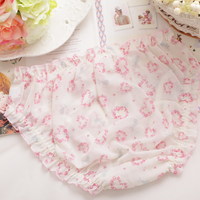 3pcs Women's sexy underwear chiffon briefs underpants panties #0361 - Thumbnail 1