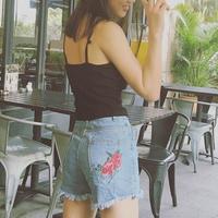 Rose Denim Shorts - Thumbnail 3