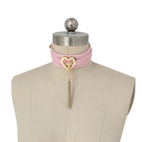 Yaris Choker ( Pink + Gold ) - Thumbnail 1