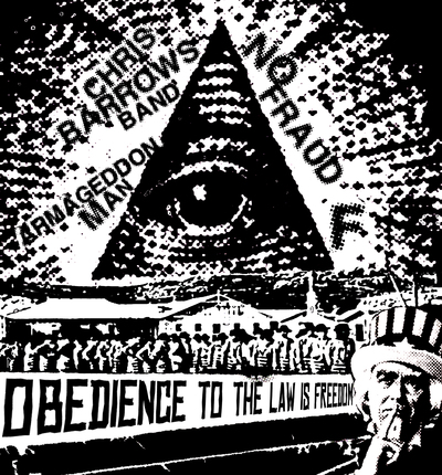 RGF-065 4 WAY SPLIT VOL. 2 (PRE-ORDER) CHRIS BARROWS BAND/ARMAGEDDON MAN/NO FRAUD/F