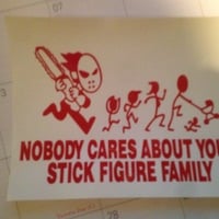 Nobody Cares About Your Stick Figure Family - Thumbnail 1