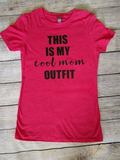 This Is My Cool Mom Outfit Tee