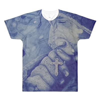 Persiani Collection - Blue Prayer loud shirt - from Michael David Art