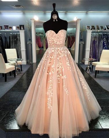 2023 prom dresses,sweetheart prom dresses,lace prom dresses,long prom dress, lace evening dress,BD170403