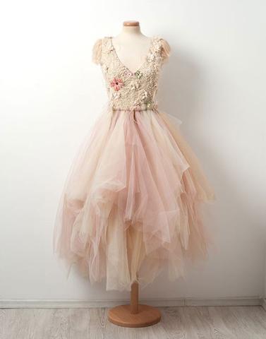 2017 homecoming dresses,v neck prom dresses,tulle short prom dress, cute homecoming dress,BD170416