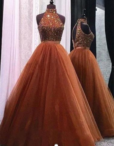 2017 prom dresses,cheap prom dresses,sequin prom dresses,long prom dress, tulle evening dress,BD170421