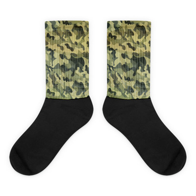 Michael David Camo Collection - In November Rain Socks