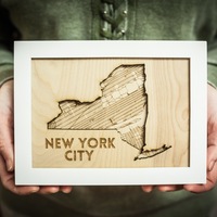 STATE AND CITY FRAMED ART - Thumbnail 2