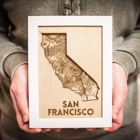 STATE AND CITY FRAMED ART - Thumbnail 4