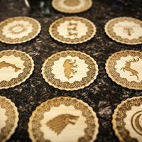GAME OF THRONES NOBLE HOUSE COASTERS  - Thumbnail 2