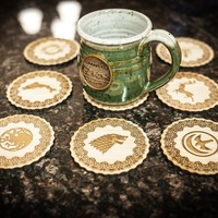 GAME OF THRONES NOBLE HOUSE COASTERS  - Thumbnail 4