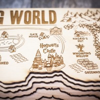 HARRY POTTER MAP - Thumbnail 1